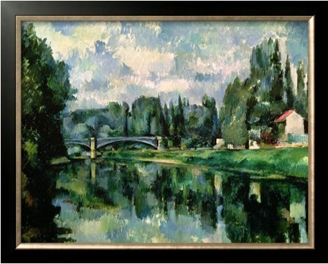 The Banks Of The Marne At Cretell,Circa 1888 - Paul Cezanne Painting
